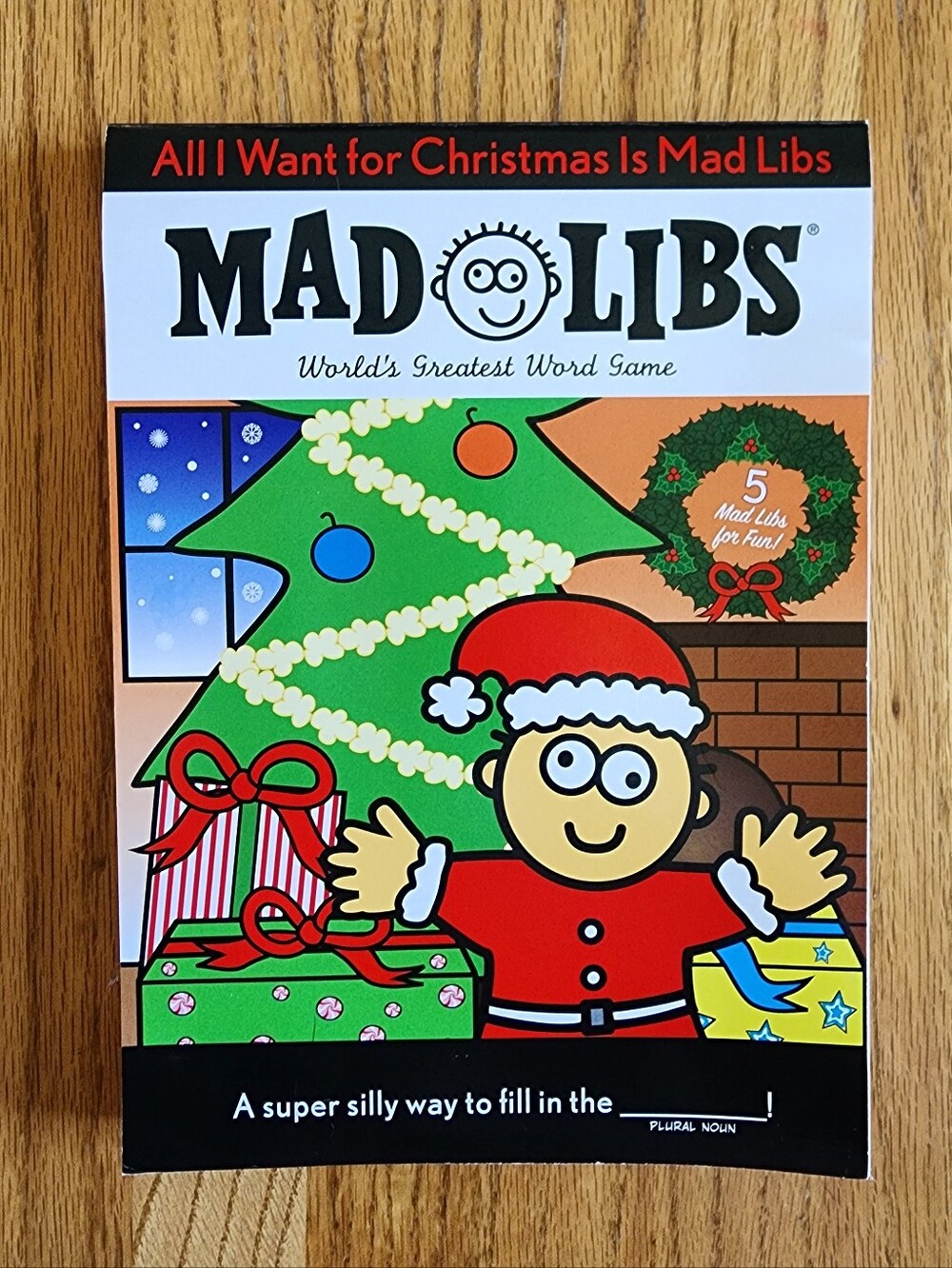 Mad Libs Christmas Children's Nonfiction Paperback Activity Book